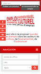 Mobile Screenshot of emploiculturel.net